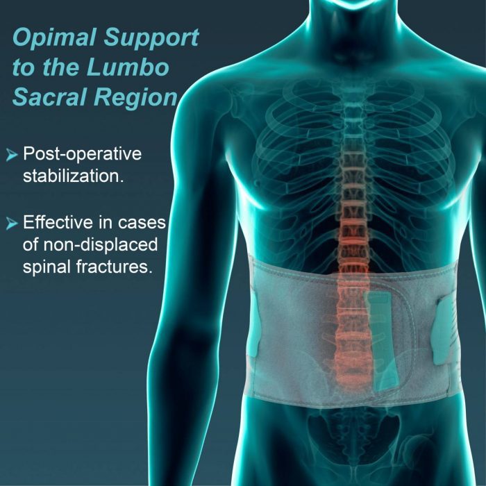 TYNOR LS BELT LUMBOPORE, GREY A-04, 1 UNIT