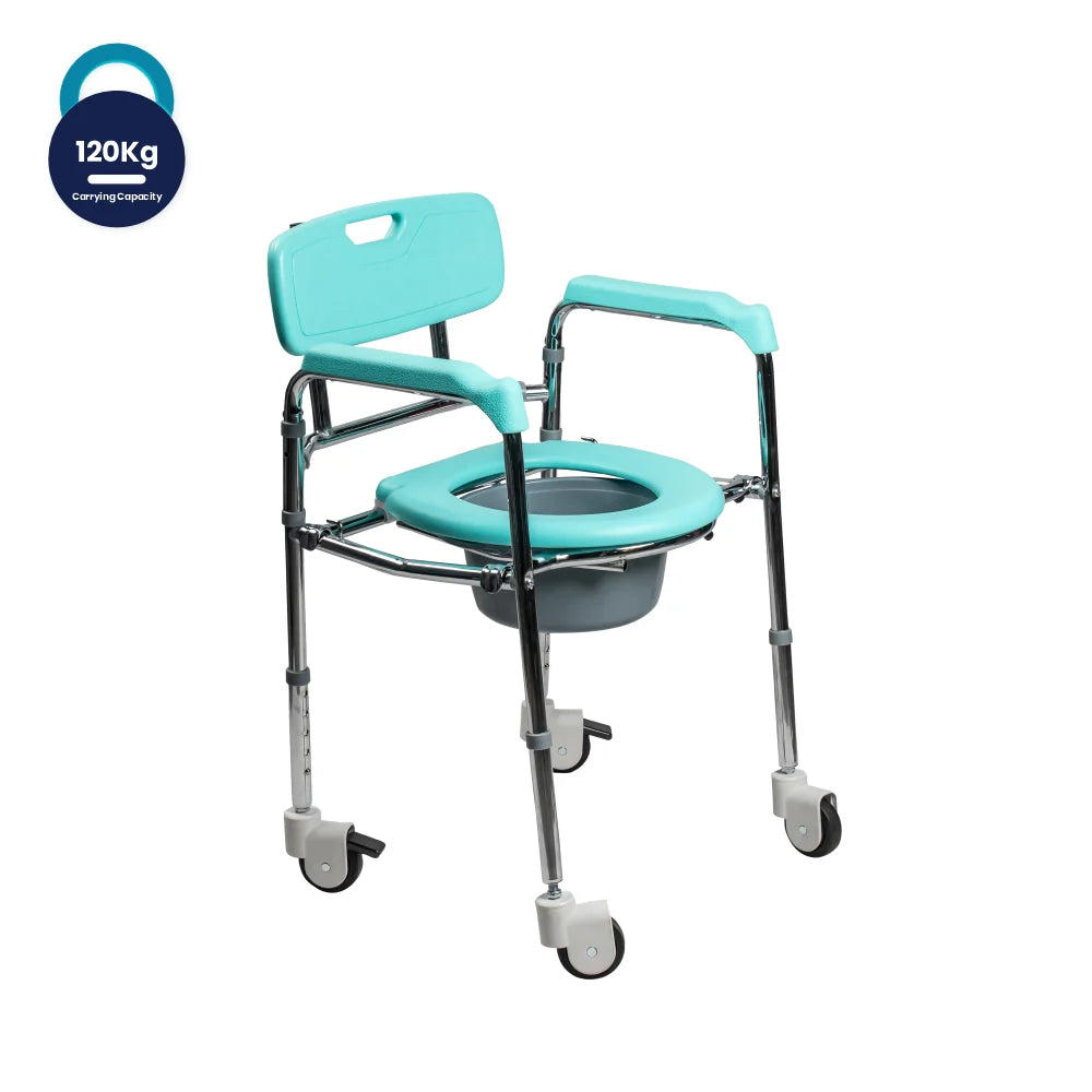 bombay surgical arrex vp120 premium commode wheelchair
