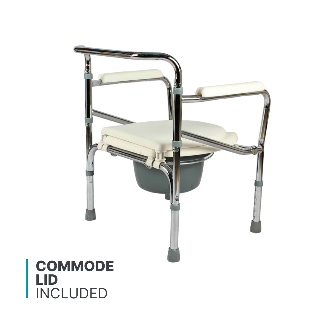 ARREX VP20U STEEL COMMODE CHAIR