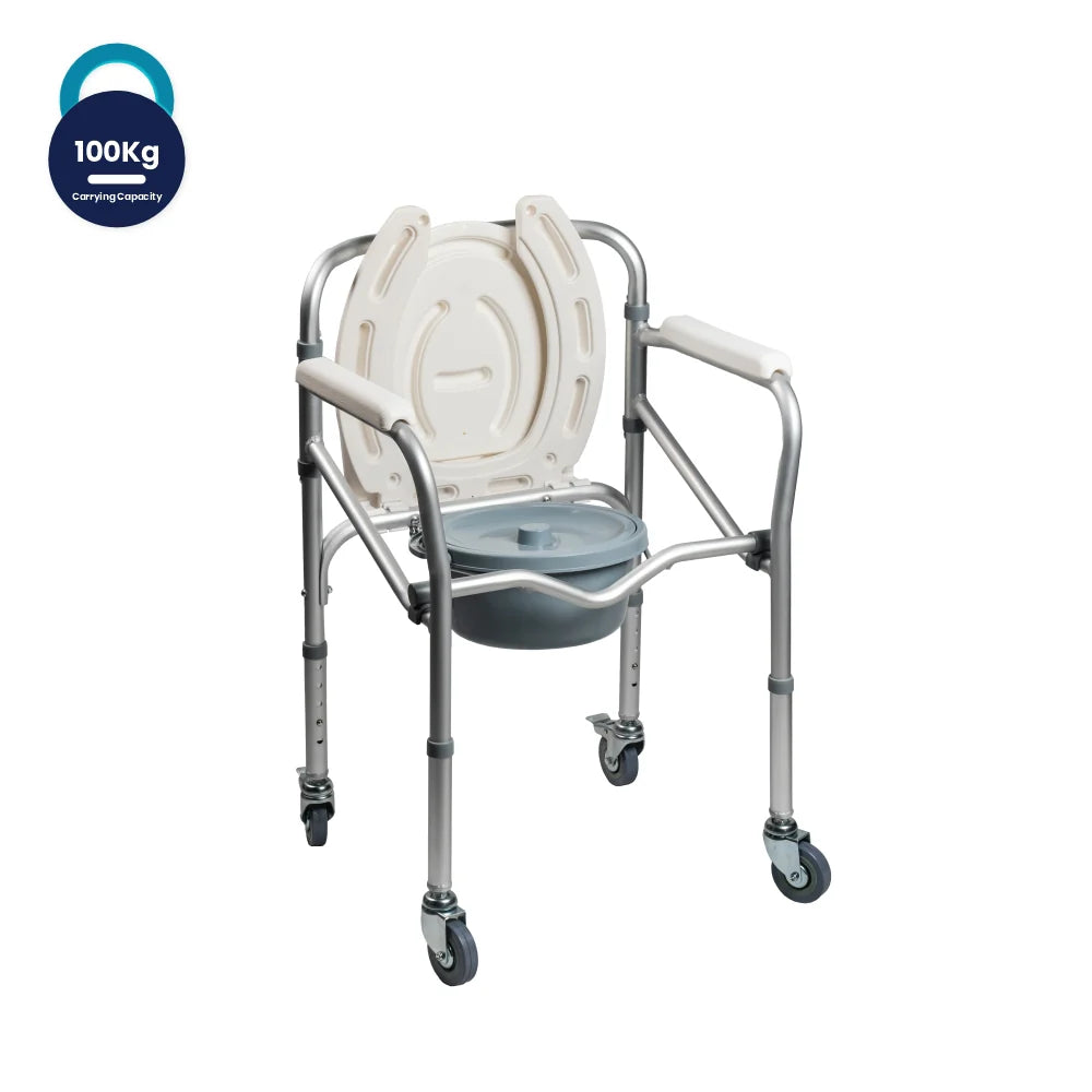 ARREX VP40U ALUMINUM COMMODE CHAIR