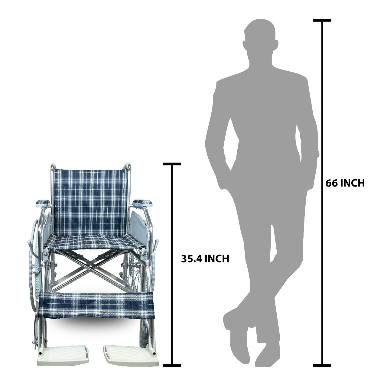bombay surgical arrex joel basic aluminum wheelchair