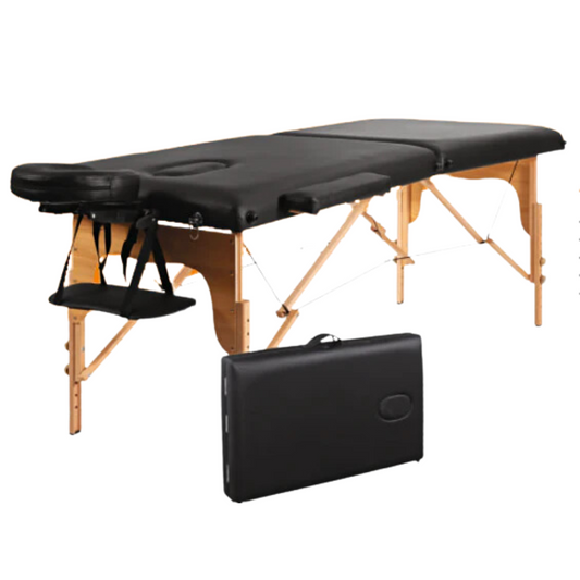 bombay surgical massage table wooden frame, foldable and easy to carry