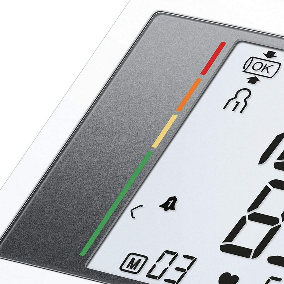 BEURER UPPER ARM BLOOD PRESSURE MONITOR WITH ADAPTOR - BM 28