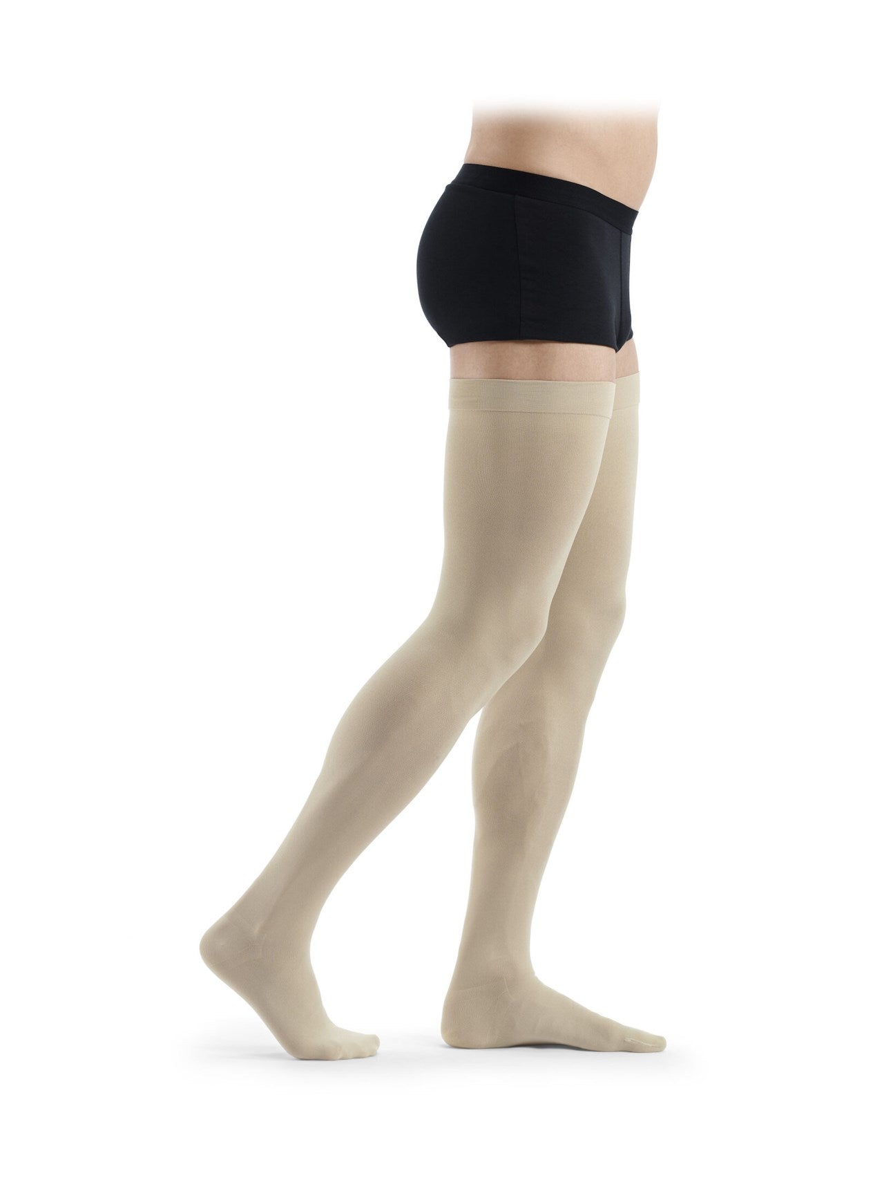 bombay surgical sigvaris cotton stocking thigh length- medium long