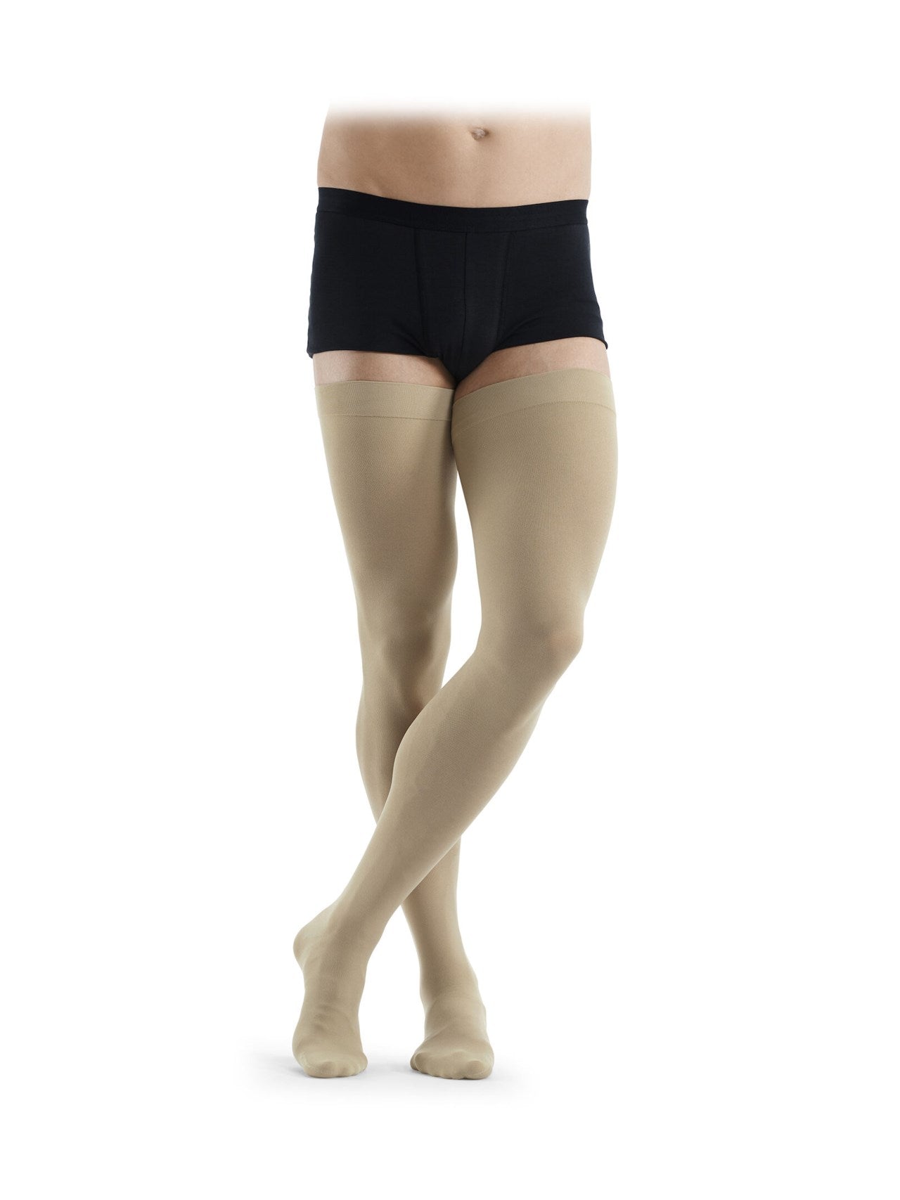 Sigvaris cotton stocking thigh length- medium long I00035