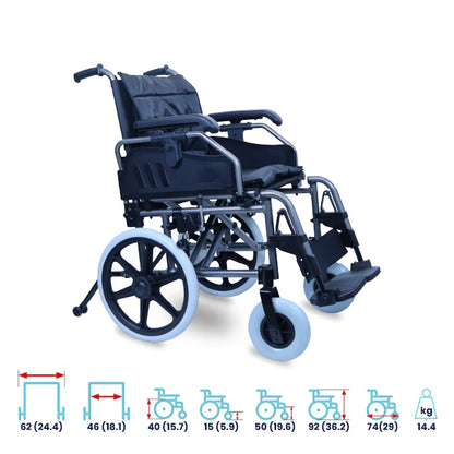 ARREX LANZO - PREMIUM ALUMINIUM WHEELCHAIR