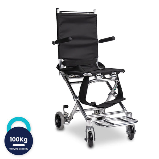 Arrex airlift - compact aluminium wheelchair