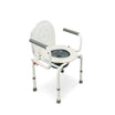 ARREX VP10 COMMODE CHAIR: HEIGHT ADJUSTABLE, ATTACHED POT, 110KG CAPACITY, ADAPTABLE, DEPENDABLE
