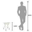 ARREX LA40 BATH BENCH - FOLDABLE AND CONVENIENT FOR EASY STORAGE