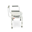 ARREX VP10 COMMODE CHAIR: HEIGHT ADJUSTABLE, ATTACHED POT, 110KG CAPACITY, ADAPTABLE, DEPENDABLE