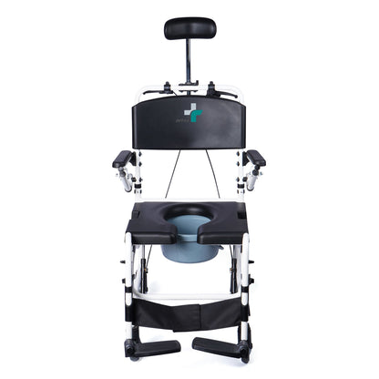 ARREX EFFIEL COMMODE WHEELCHAIR COMES WITH POT ATTACHED