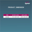 TYNOR H-23 ORTHO CUSHION SEAT