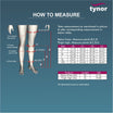 TYNOR I-67 MEDICAL COMPRESSION STOCKING KNEE HIGH CLASS 2 (PAIR)