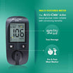 ACCU-CHEK ACTIVE BLOOD GLUCOSE GLUCOMETER KIT WITH VIAL OF 10 STRIPS