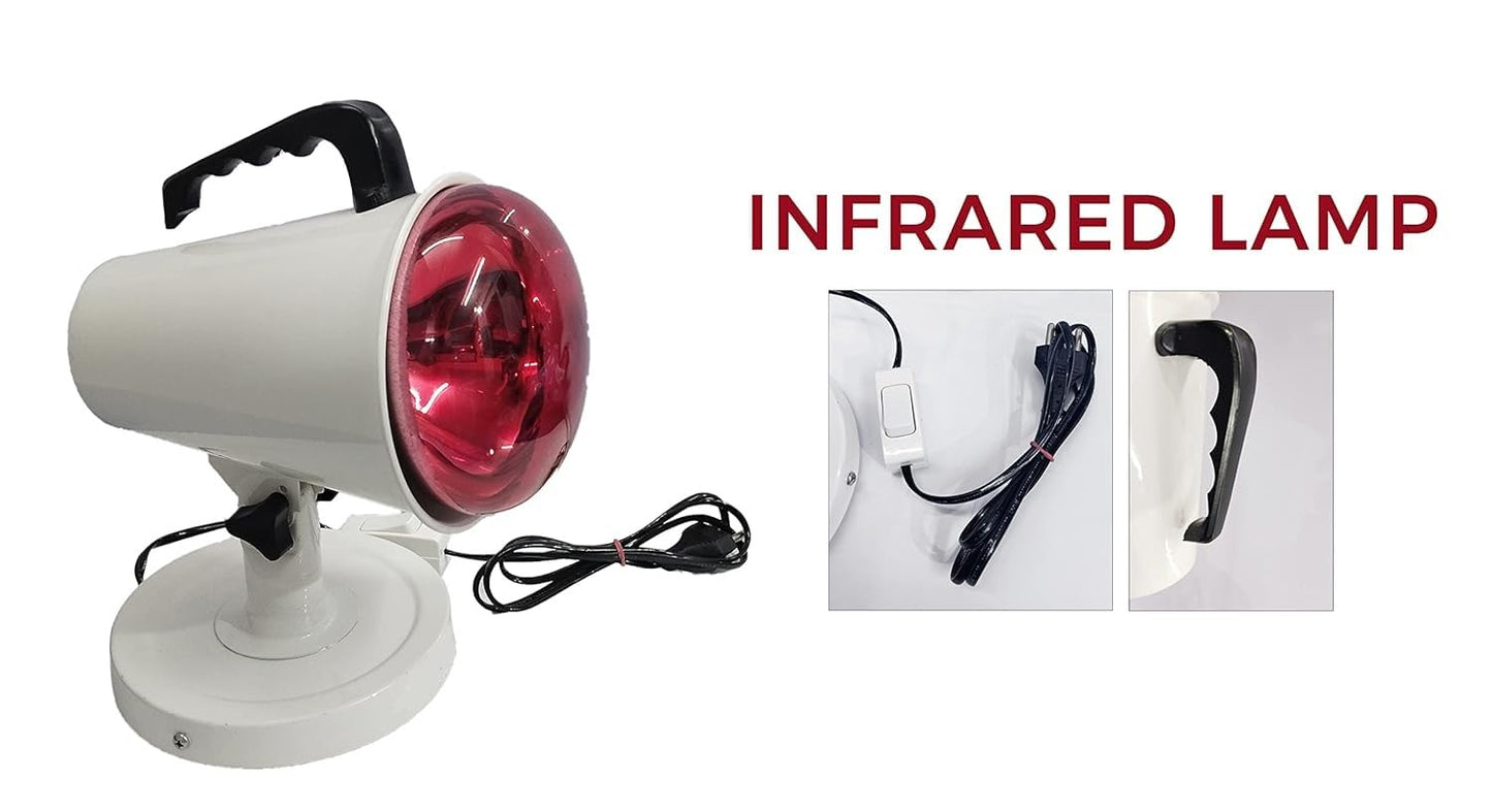 INFRA-RED LIGHT WITH BULB AND STAND