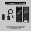 WHOOP One 5.0 Fitness & Health Tracker with 12-Month Membership | Sleep, Strain & Recovery Tracking | VO₂ Max, Heart Rate Zones & Women’s Hormonal Insights | 14+ Day Battery
