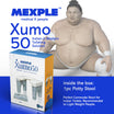 MEXPLE Xumo50 Potty Squat Stool Portable Indian to Western Toileting | Indian Toilet Commode Stool | Portable Toilet Seat for Adult, Kids, Elderly, Handicap People - Height 22cm/8.6Inches (White)