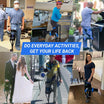 iWALK 3.0 Hands Free Knee Crutch Alternative for Foot, Ankle & Lower Leg Injuries