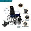 ARREX MORSO COMFORT - COMMODE WHEELCHAIR