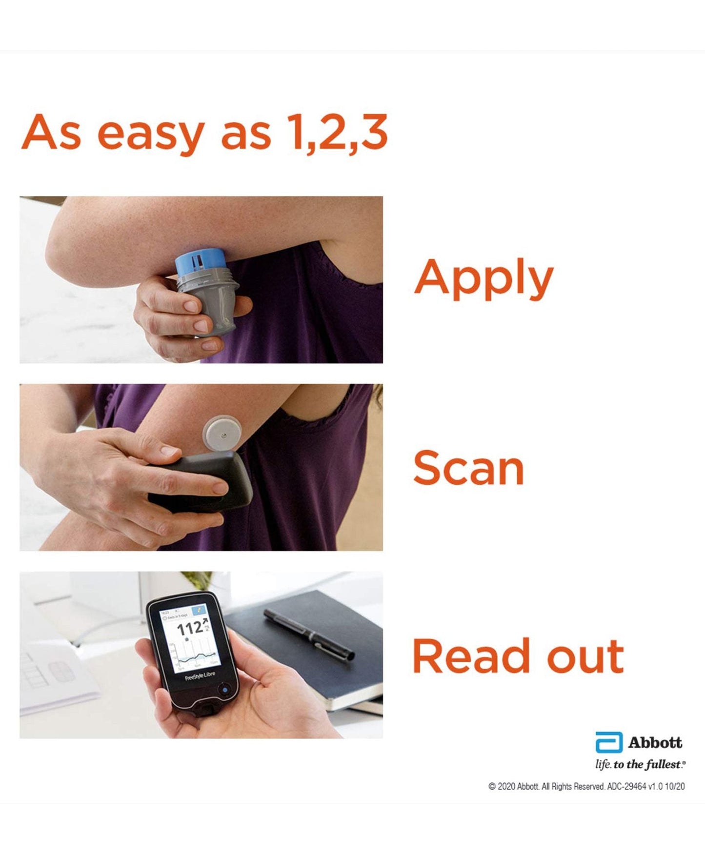 FREESTYLE LIBRE READER- GLUCOSE MONITOR