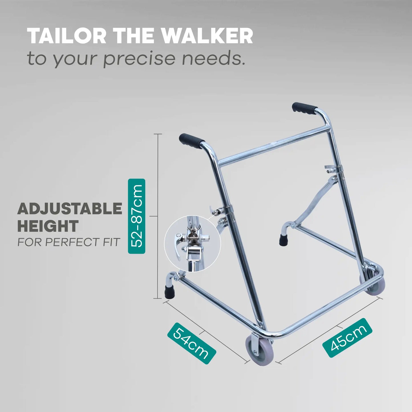 ARREX MC20 Walker Dismantlable, Adjustable height