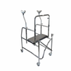 ARREX MP20 walking aids, steel frame, underarm crutches, all rolling wheels, castor with brakes