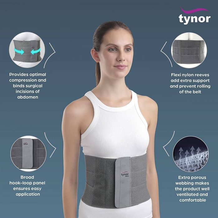 Abdominal Belt 8″ Post-Surgery & Maternity Support Tynor A-03