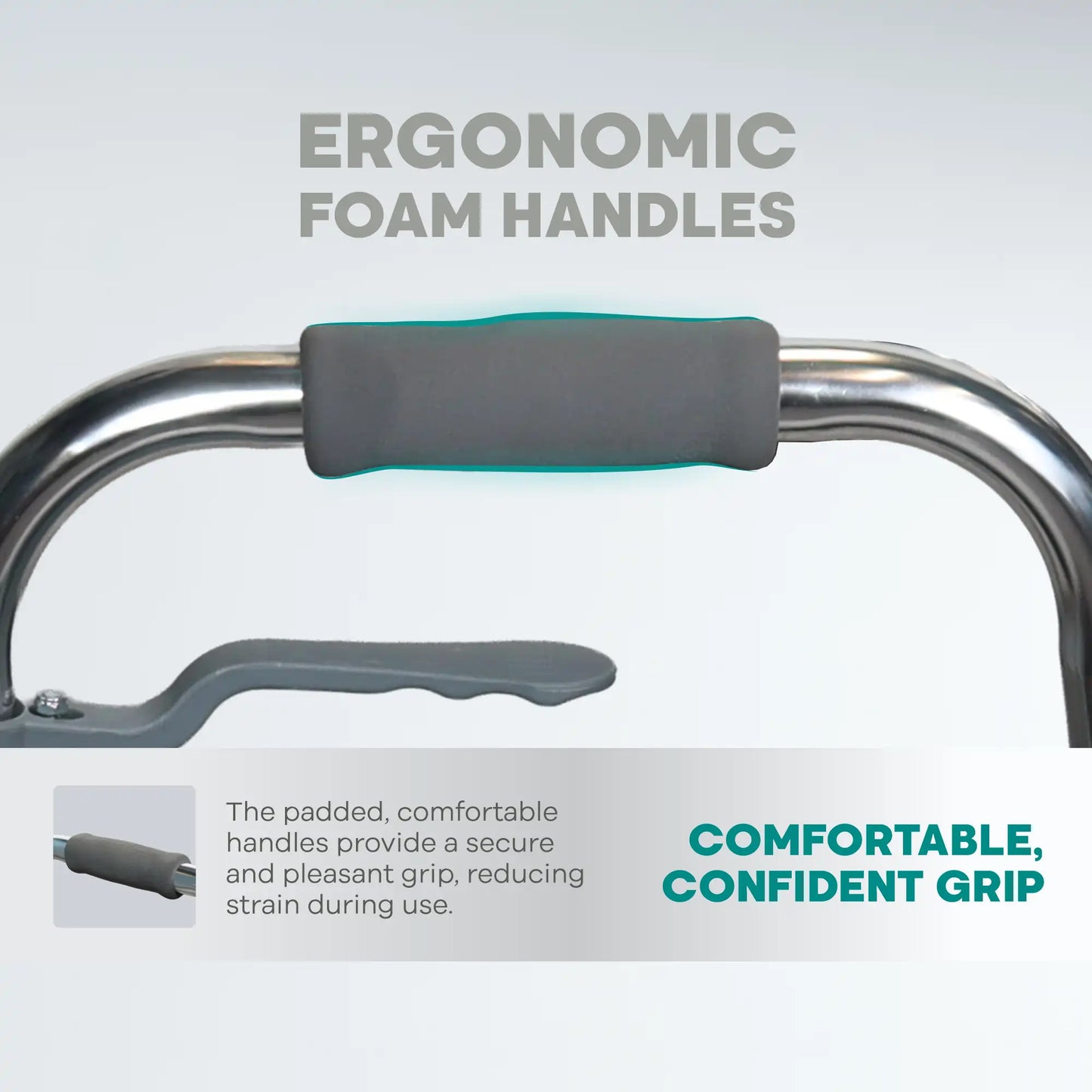 Adjustable Folding Walker with Strong Cloth Seat for Adults Arrex M20