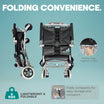 Compact Ultra-Light Foldable Aluminum Wheelchair with Safety Belt Arrex Airlift
