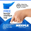 UroMaX2 2000ml Unisex Urinal Bottle Kit with Hose & Female Adapter | Urine Bottle for Men & Women
