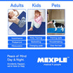 PeeMAXX Adult Reusable Washable Underpad | 4-Layer Waterproof Bed Protection Pad for Incontinence
