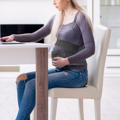 TYNOR A-20 PREGNANCY BACK SUPPORT, GREY, 1 UNIT