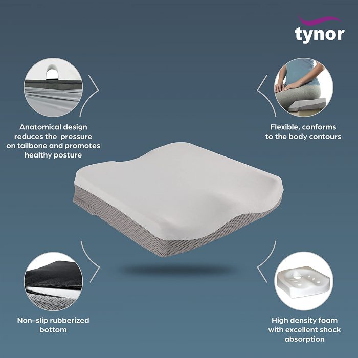 Coccyx Cushion Seat for Tailbone Pain Relief Tynor H-13