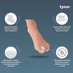 Silicone Toe Separators for Alignment & Bunion Relief TYNOR K-04