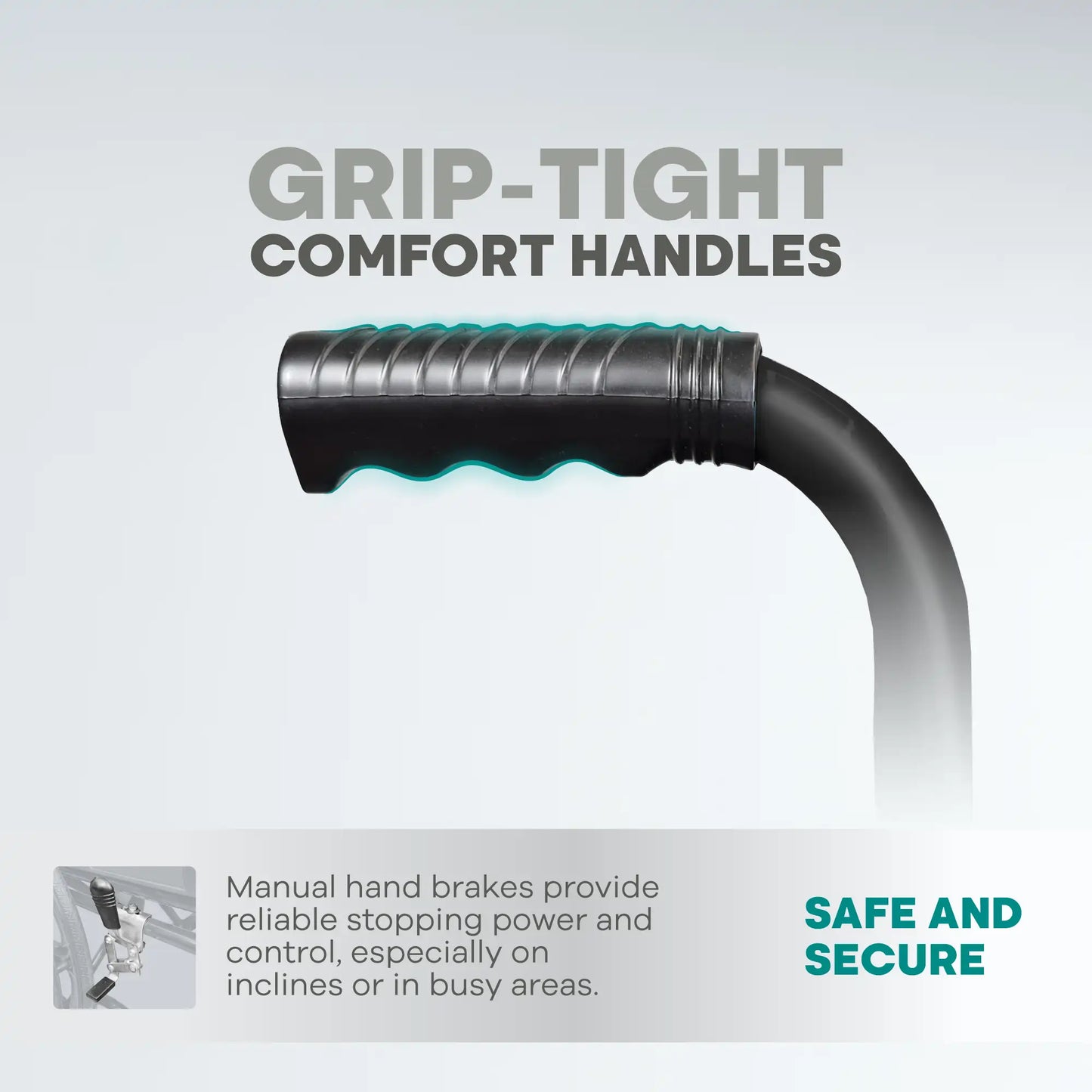 Foldable Steel Wheelchair with Solid Mag Wheels Arrex Beta