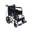 Foldable Steel Wheelchair with Mag Wheels & Attendant Brakes Arrex Beta Plus