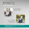 Foldable Steel Wheelchair with Mag Wheels & Attendant Brakes Arrex Beta Plus