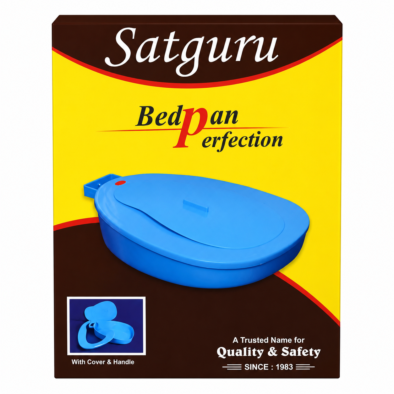 SATGURU PLASTIC BED-PAN