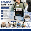 Arrex SR10 Adjustable Bed Safety Rail for Elderly & Patients