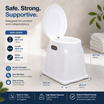 ARREX V10 PRO COMMODE CHAIR