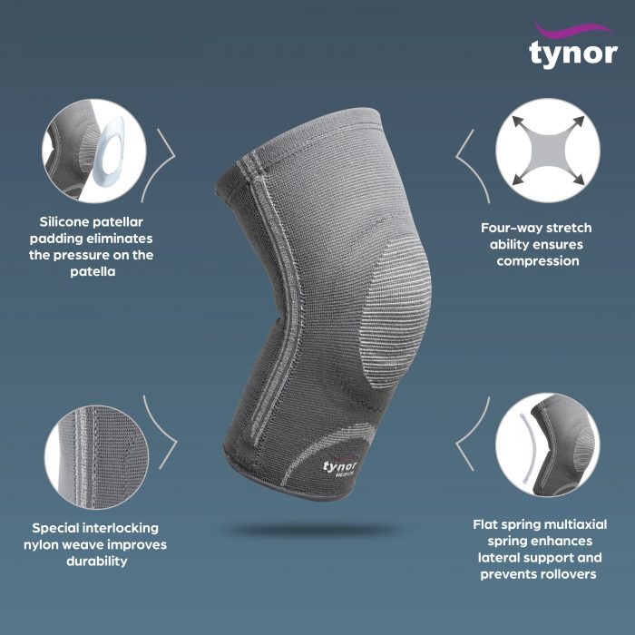 TYNOR D-07  KNEE CAP WITH PATELLAR RING