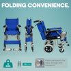 Manual Wheelchair with Durable Frame and Comfortable Seating ARREX CORD