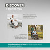 Premium Lightweight Aluminum Wheelchair with Attendant Brake ARREX DARIA
