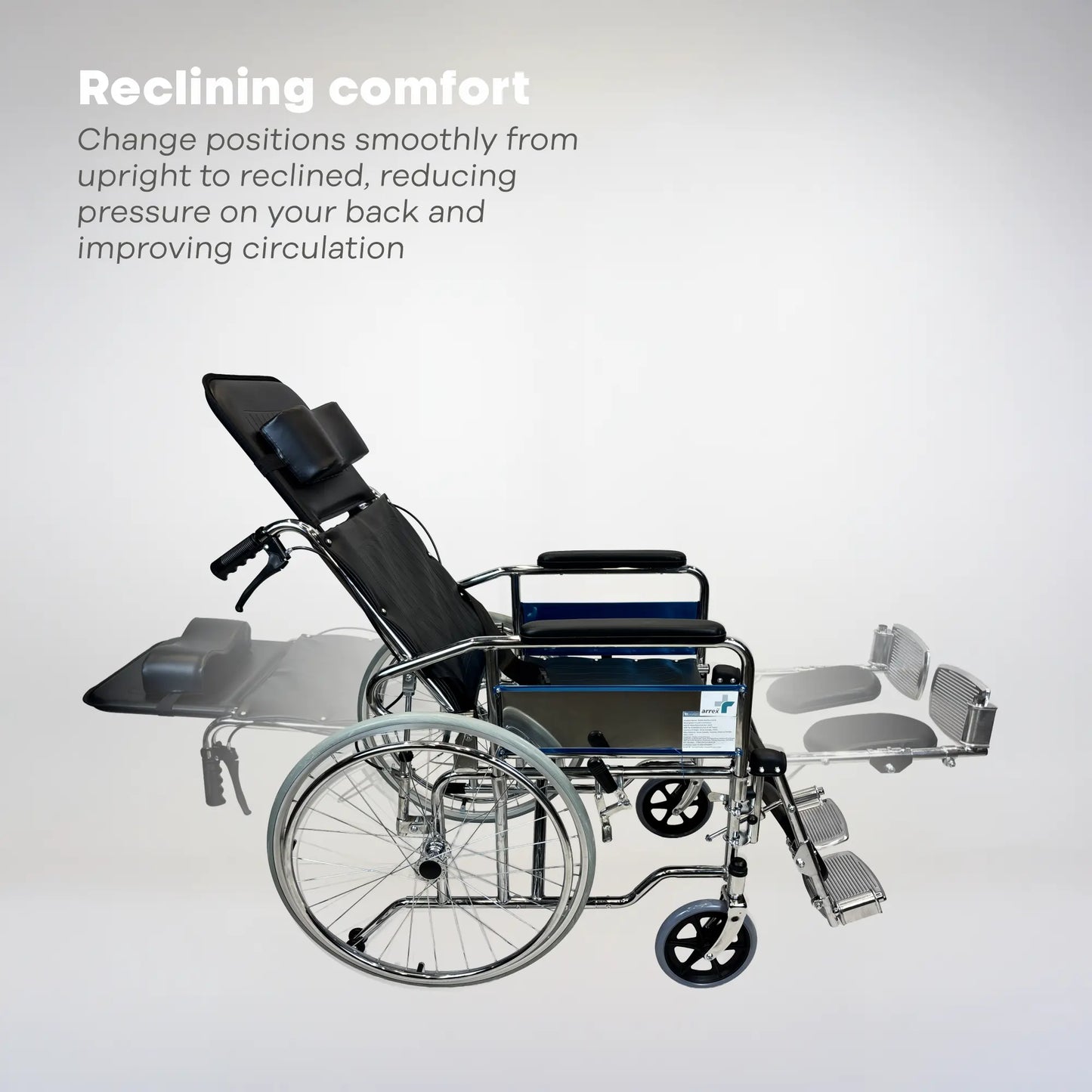 ARREX DORIS - RECLINING WHEELCHAIR