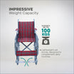 Elmo Lightweight Kids Wheelchair with Self Drive & Hand Brakes