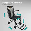 Compact Folding Travel Wheelchair ARREX Enu