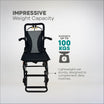 Compact Folding Travel Wheelchair ARREX Enu