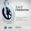 Premium Aluminium Wheelchair with Safety Support Faber