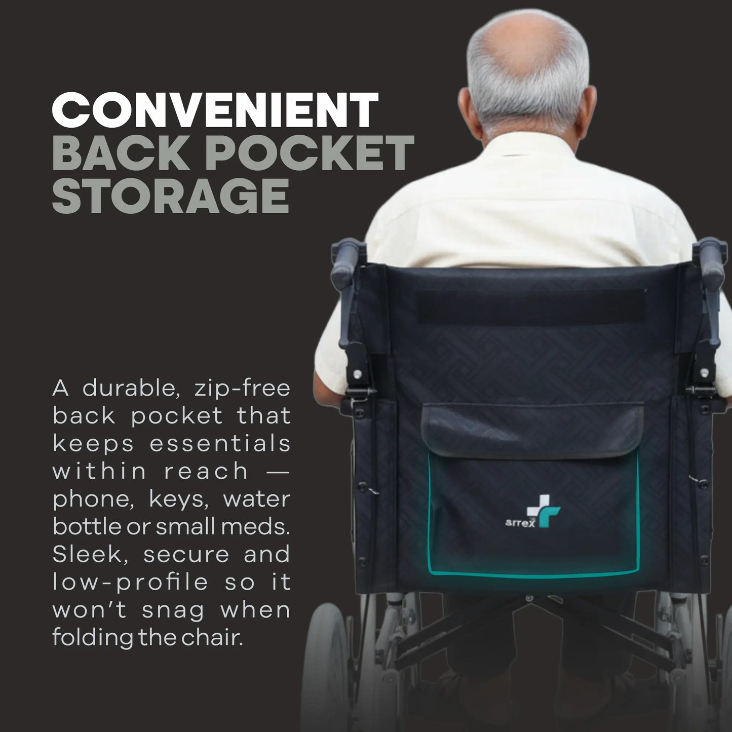 Premium Aluminium Wheelchair with Safety Support Faber