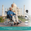 Premium Aluminium Wheelchair with Safety Support Faber